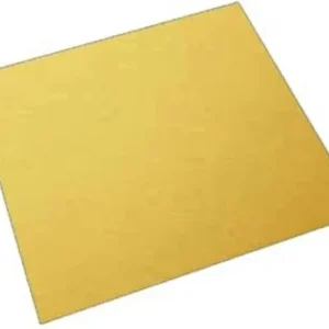 Cake Base Gold Square 9 Inch